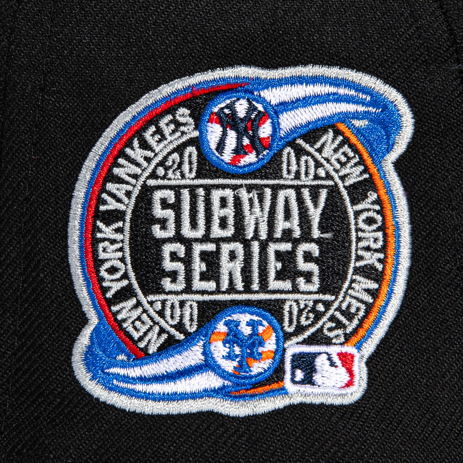 NEW ERA 59FIFTY NEW YORK METS FITTED HAT SIZE 7 5/8 SKY UV SUBWAY SERIES popular PATCH