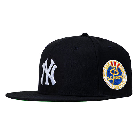 New Era 59Fifty New York Yankees 1962 World Series Patch Game Hat - Navy