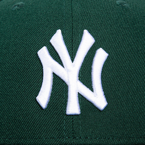 New Era 59Fifty New York Yankees 2000 World Series Patch Hat - Green, White