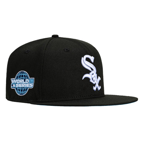 New Era 59Fifty Chicago White Sox 2005 World Series Patch Hat - Black