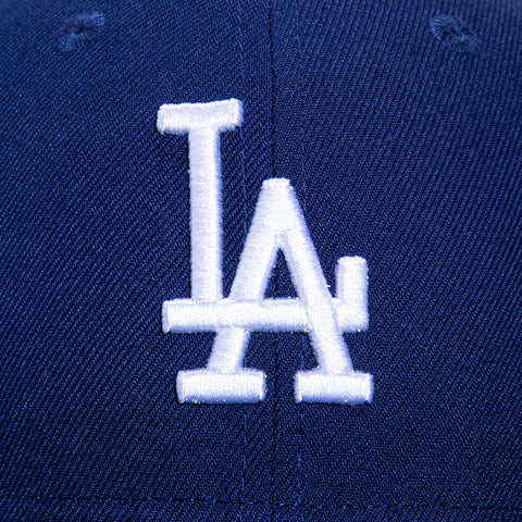 New Era 59Fifty Los Angeles Dodgers 50th Anniversary Patch Hat - Royal, White