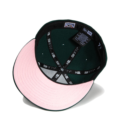 New Era 59Fifty Green Eggs and Ham Arizona Diamondbacks Inaugural Patch Pink UV Hat - Green, Metallic Copper