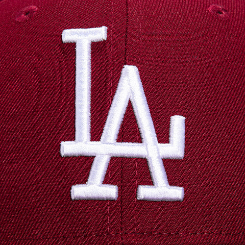 New Era 59Fifty Los Angeles Dodgers 1959 All Star Game Patch Hat - Cardinal, White