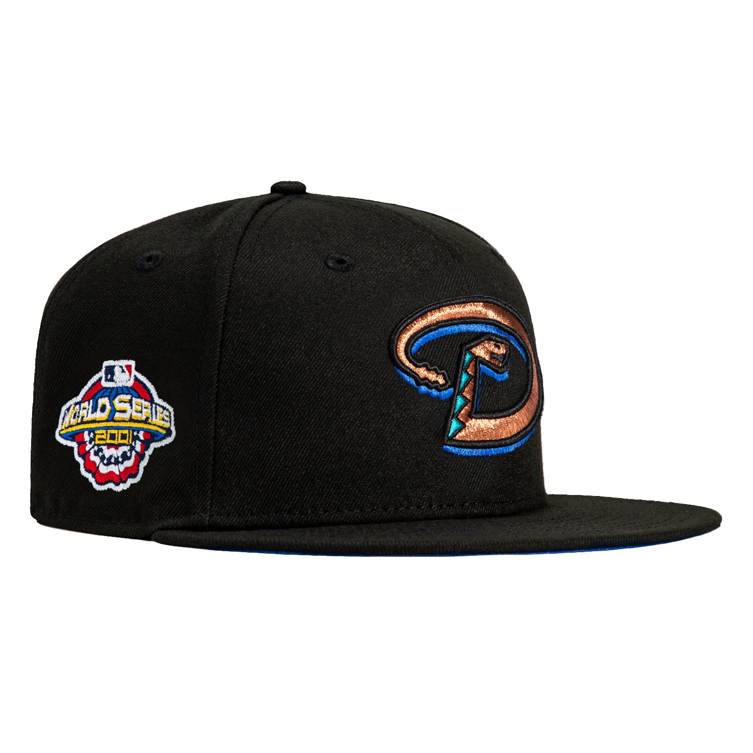 New Era 59Fifty Arizona Diamondbacks 2001 World Series Patch Hat - Bla