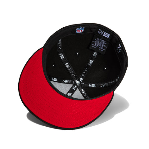 New Era 59Fifty Arizona Cardinals Red UV Hat - Black, Graphite, Red