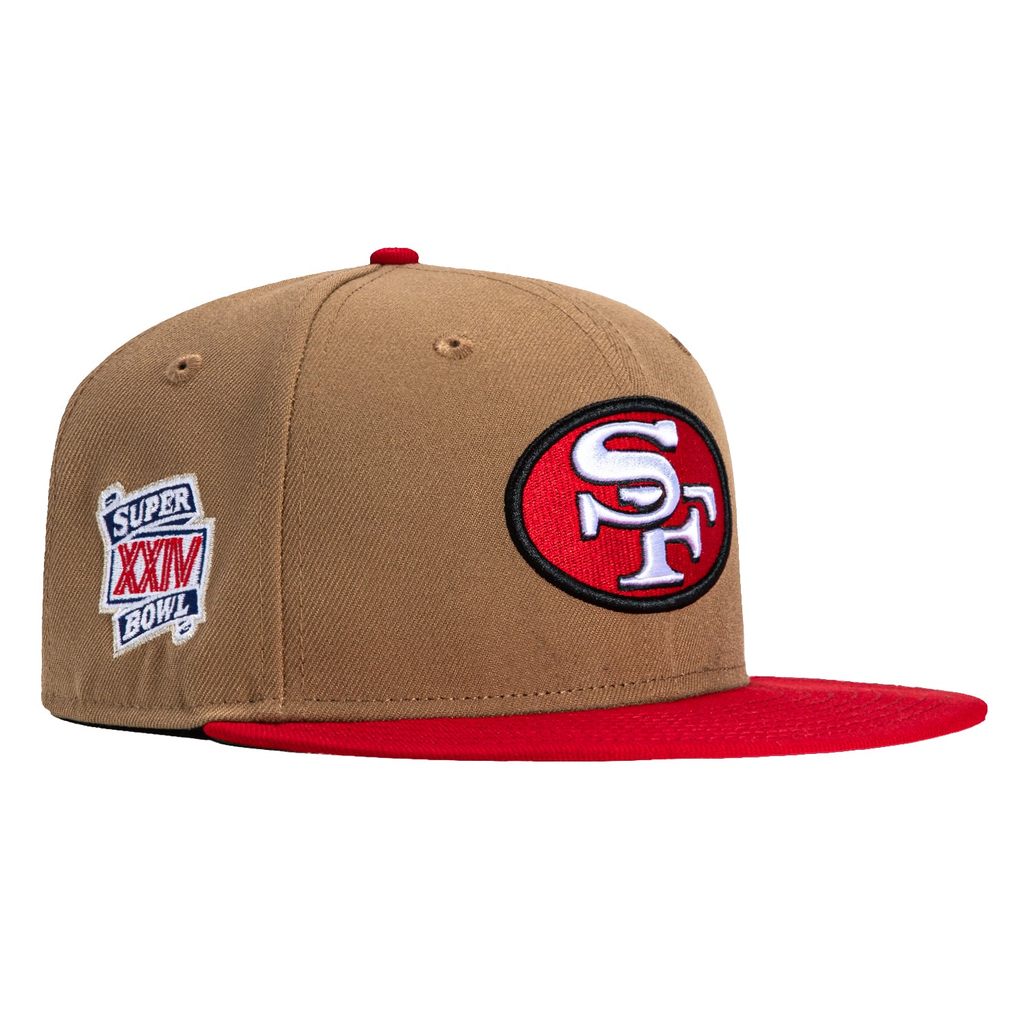 Cheapest Hat Club Exclusive San Francisco 49ers Fitted Hat 2 Tone Size 7 1/4