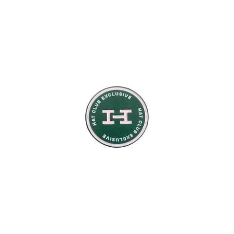 Hat Club Exclusive H Logo Pin -Green, Pink