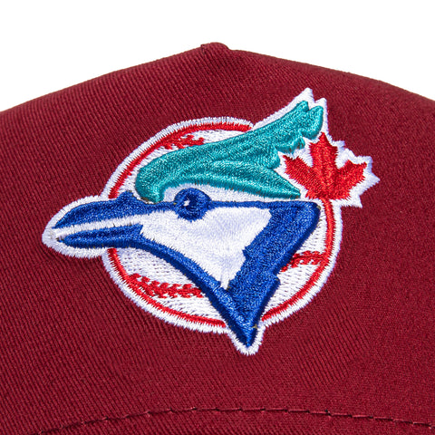 New Era 9Forty A-Frame Merlot Toronto Blue Jays 1992 World Series Patc –  Hat Club