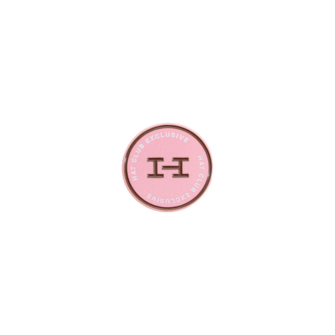 Hat Club Exclusive H Logo Pin - Pink, Brown