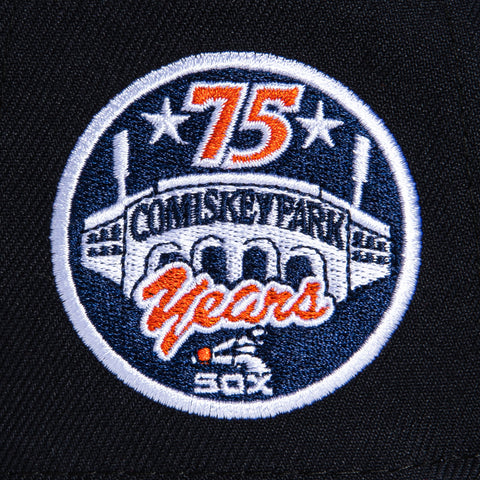 Chicago White Sox Comiskey Park 75 Year Anniversary Patch
