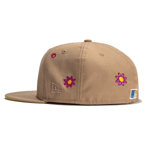 New Era 59Fifty Super Bloom Kansas City Royals 40th Anniversary Patch Hat - Tan