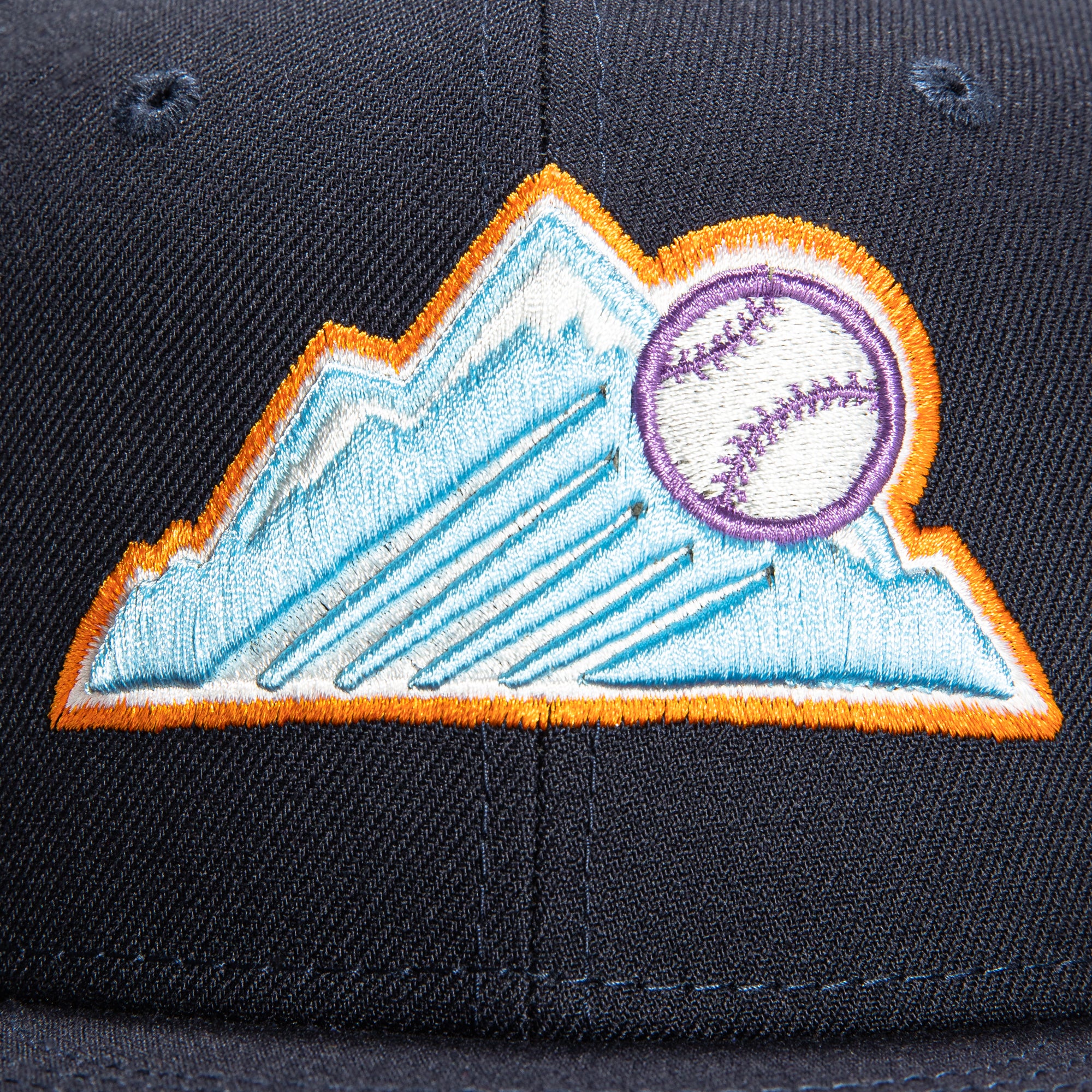 7 - Two Tone good Colorado Rockies 25th Anniversary / not hat club