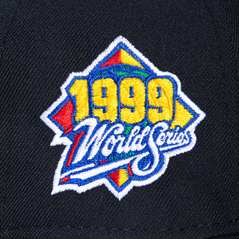 New Era 59Fifty New York Yankees 1999 World Series Patch Hat - Navy