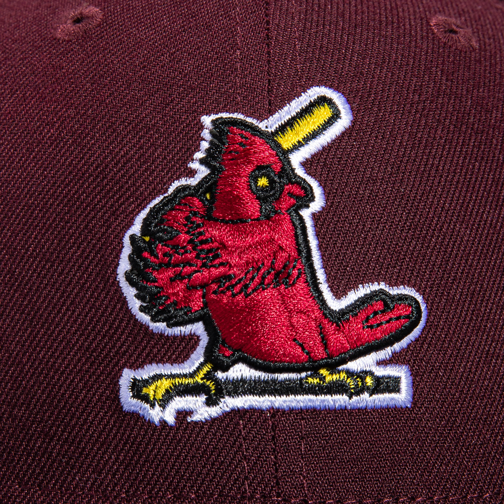 New Era 59Fifty St Louis Cardinals 1964 World Series Patch Hat - Maroo