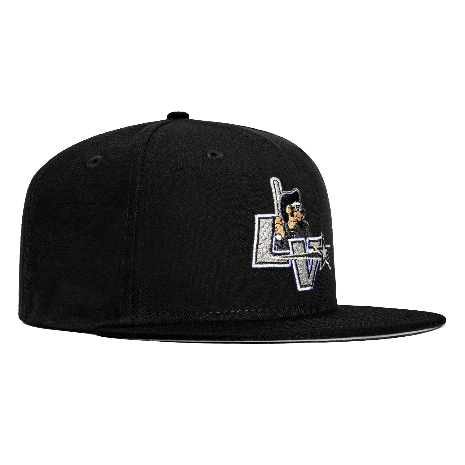 New Era 59Fifty Las Vegas Stars Hat - Black, Metallic Silver