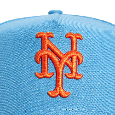 New Era 9Forty A-Frame New York Mets Snapback Hat - Light Blue – Hat Club