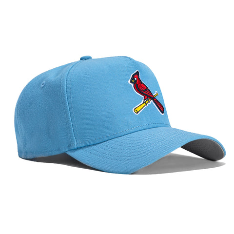 VTG St. Louis Cardinals Baby Blue snapback hat cap new era