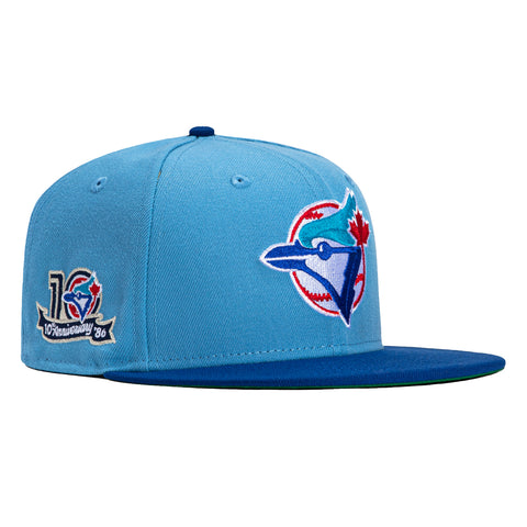 Toronto Baseball Hat Black New Era 59FIFTY Fitted Black / Light Royal Blue | Scarlet | Navy / 7 1/8