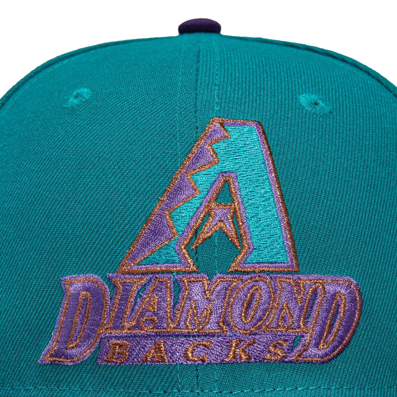 Hat Club ARIZONA DIAMONDBACKS INAUGURAL PATCH JERSEY HAT- PURPLE TEAL size 7 hot 1/2