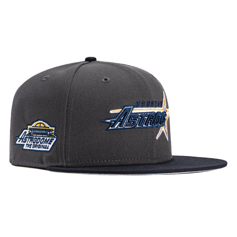 New Era Houston Astros Navy Retro Jersey Script 59FIFTY Fitted