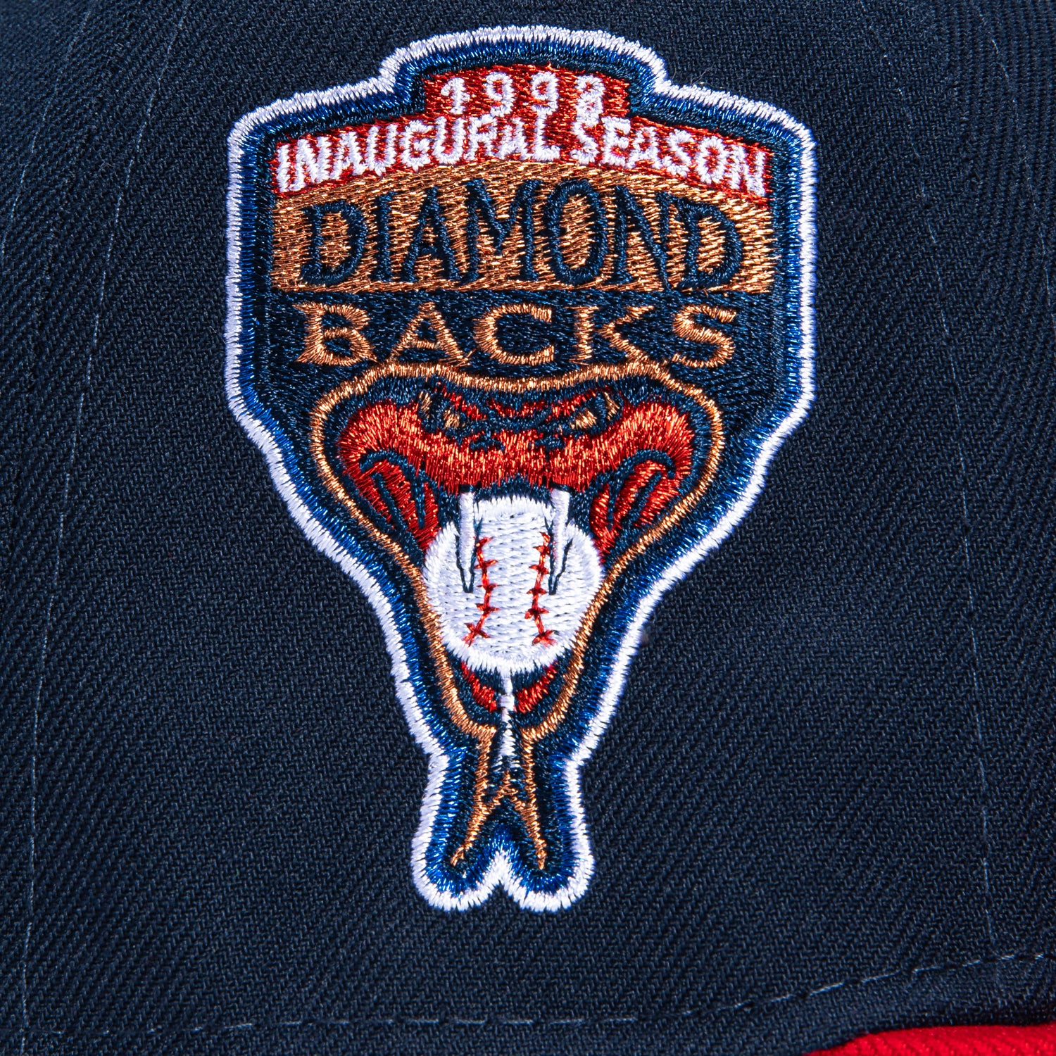 ARIZONA DIAMONDBACKS high quality INAUGURAL PATCH JERSEY HAT (7 1/2)