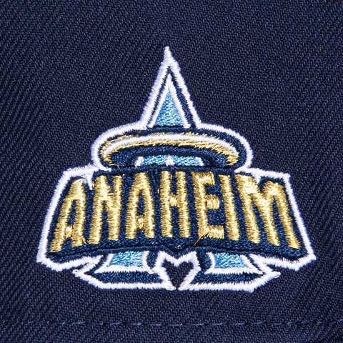 New Era 59Fifty Anaheim Angels 40th Anniversary Patch Pinstripe