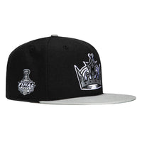 Men's New Era Black Las Vegas Raiders 3X Super Bowl Champions Count The Rings 59FIFTY Fitted Hat
