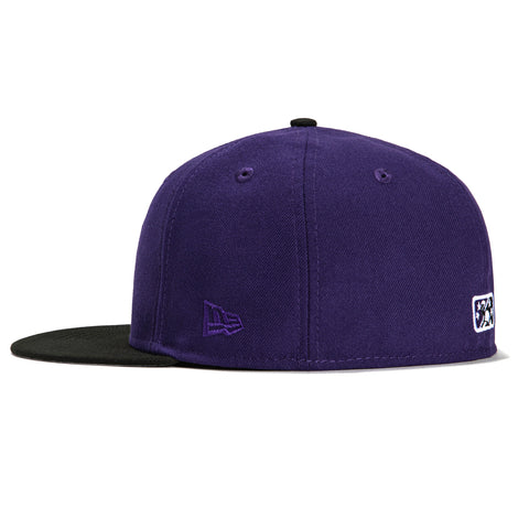 New Era 59Fifty Durham Bulls Hat - Purple, Black