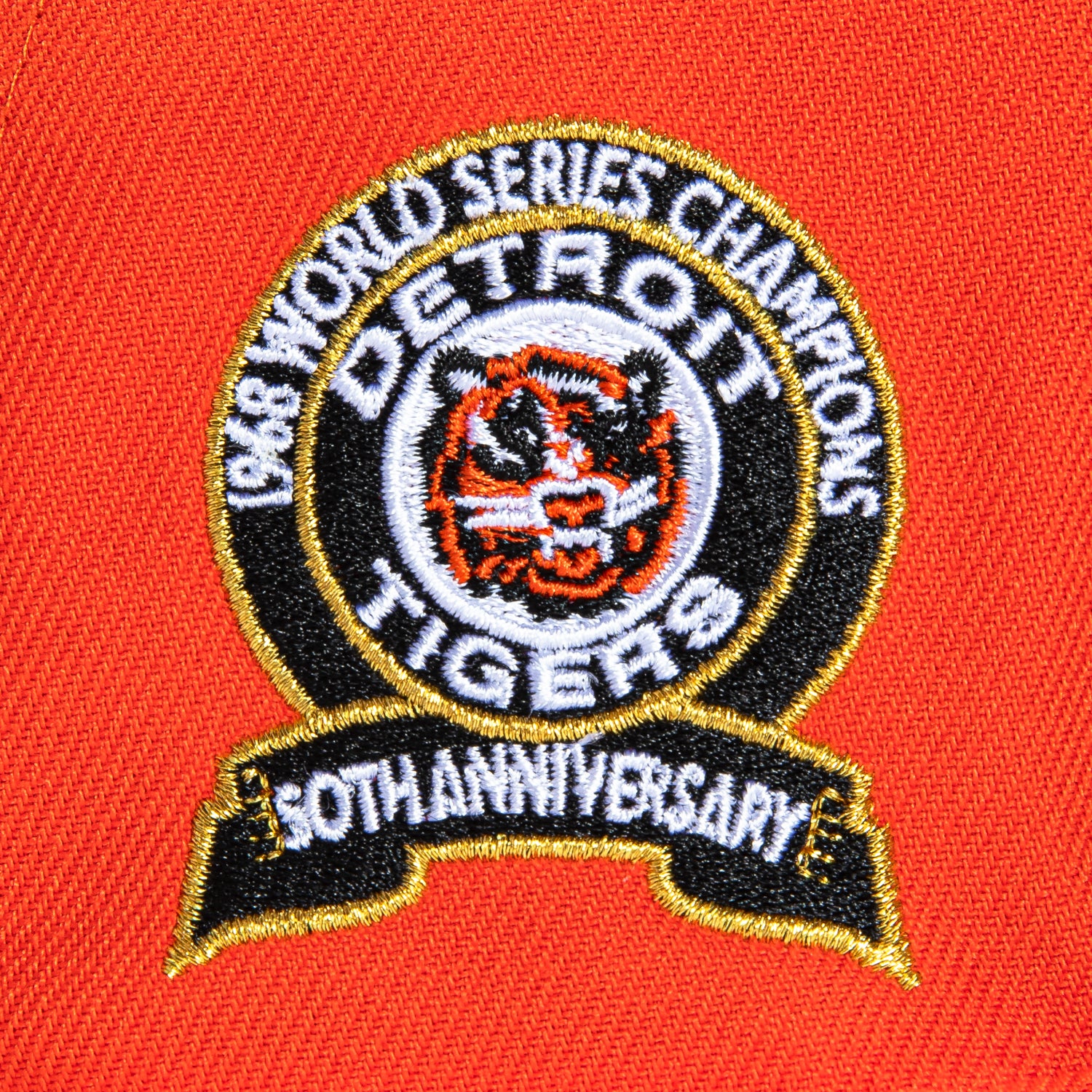 New Era 59Fifty Detroit Tigers 50th Anniversary Champions Patch Hat -