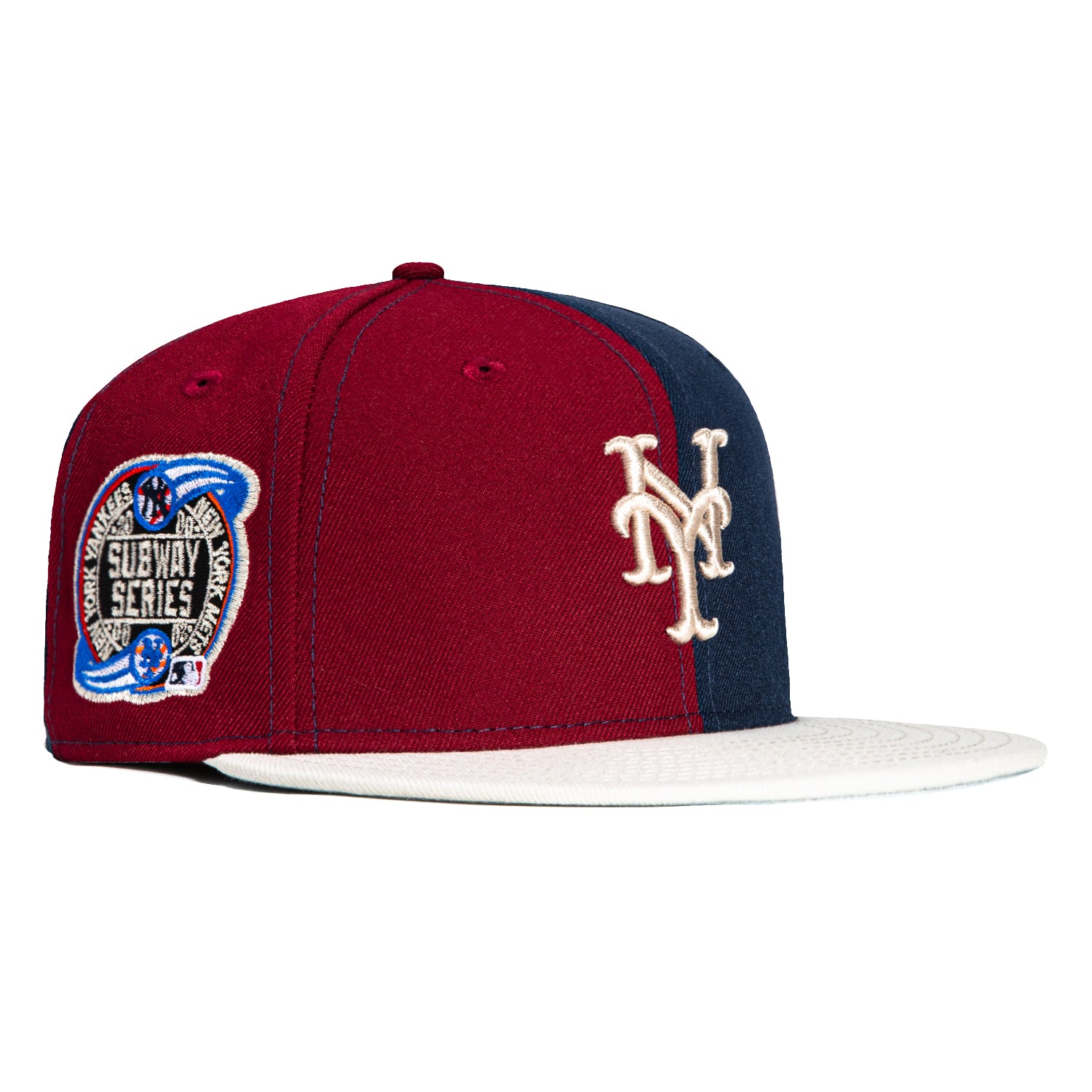 New Era 59Fifty Jae Tips New York Mets Subway Series Patch Pinwheel Ha