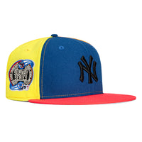 Men's New York Yankees New Era Light Blue Pink Glow Undervisor