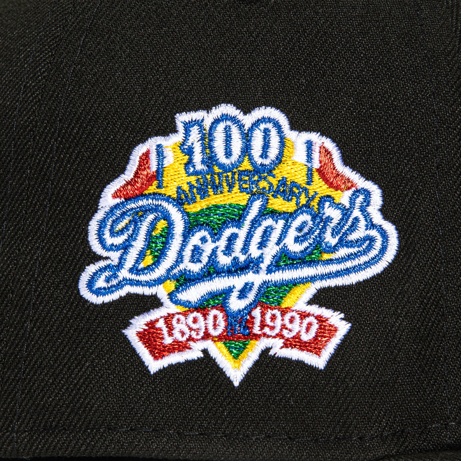 Outlet Exclusive New Era 59Fifty Aux Pack Los Angeles Dodgers 100th Anniversary Patch