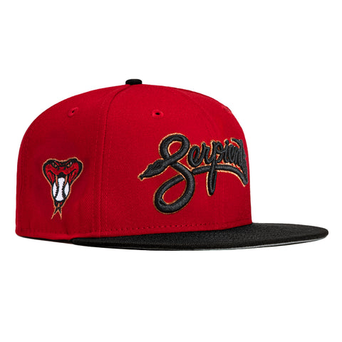 New Era 59Fifty Arizona Diamondbacks Serpientes Word Logo Patch Hat 