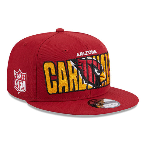 New Era 9FIFTY 2023 Draft Arizona Cardinals Snapback Hat - Cardinal