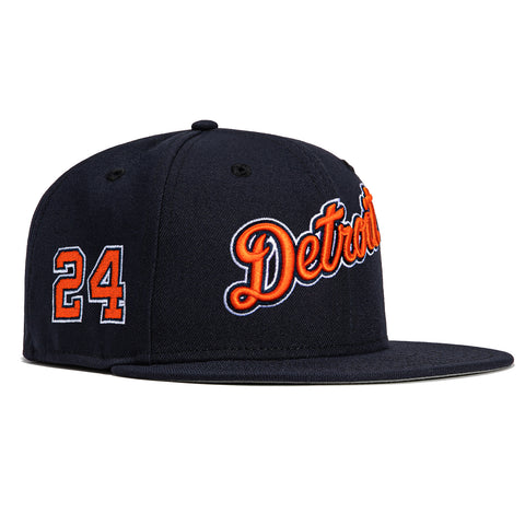 New Era 59FIFTY Triple Crown Detroit Tigers 24 Patch Hat - Navy Navy / 7 5/8