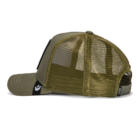 Goorin Bros Rager Adjustable Trucker Hat - Olive