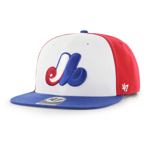 Montreal Expos Team Stripe 9FORTY Snapback