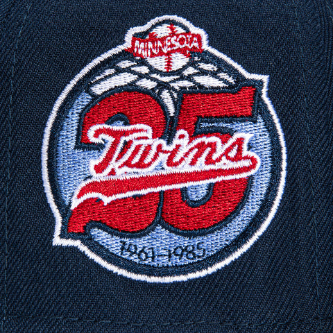 New Era 59Fifty Gradient Minnesota Twins 25th Anniversary Patch Hat - Navy