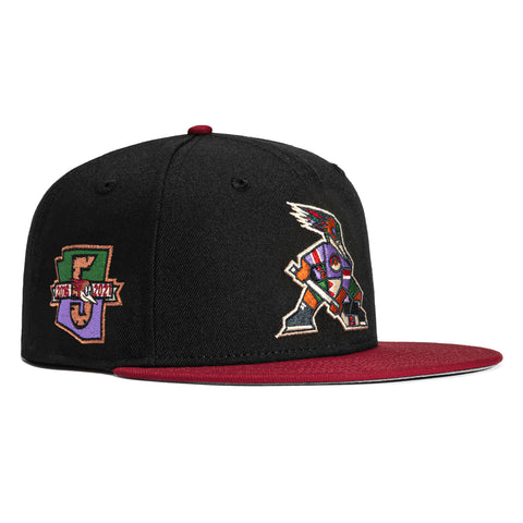 New Era 59Fifty Tucson Roadrunners 5th Anniversary Patch Hat - Black, Cardinal