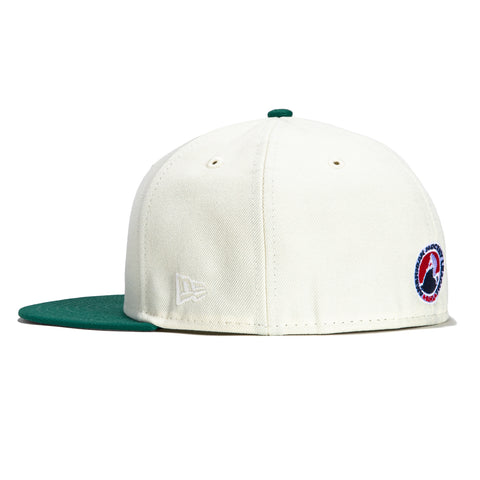 New Era 59Fifty Tucson Roadrunners Inaugural Patch Alternate Hat - White, Green