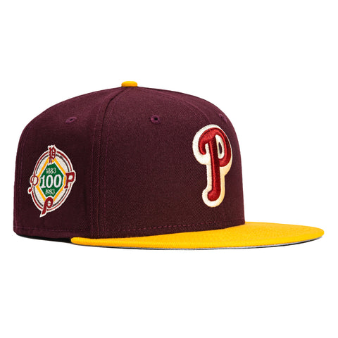 New Era Royal/Yellow Philadelphia Phillies Empire 59FIFTY Fitted Hat