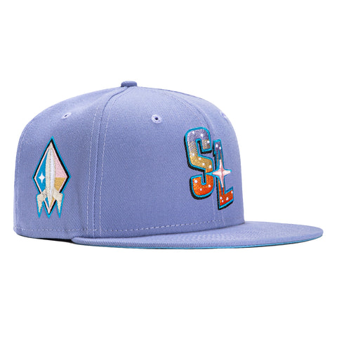Houston Astros New Era 59FIFTY Fitted Hat - Lavender