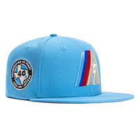 New Era 59Fifty Satin Stitch Houston Oilers Logo Patch Word Hat