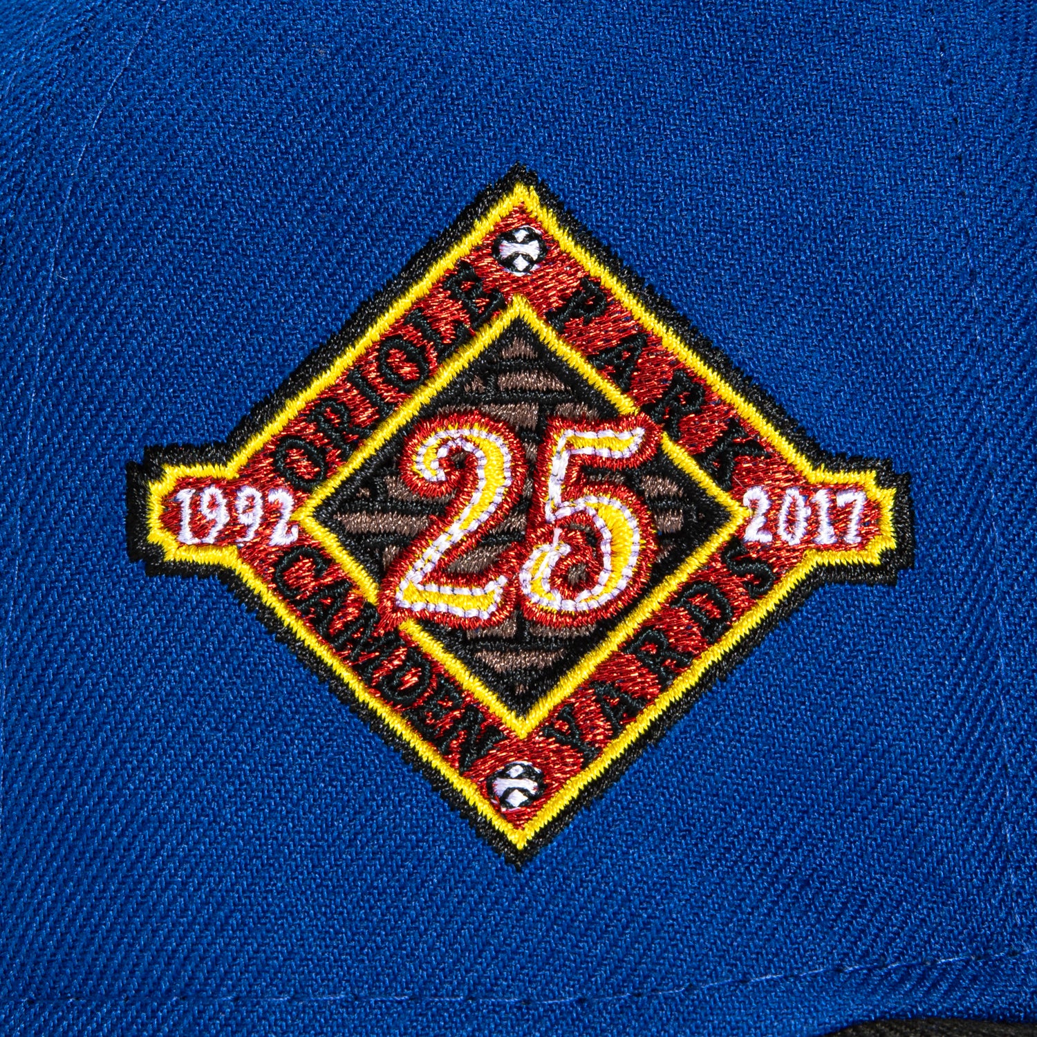 HAT CLUB - NEW ERA 59FIFTY store FUJI BALTIMORE ORIOLES 25TH ANNIVERSARY PATCH