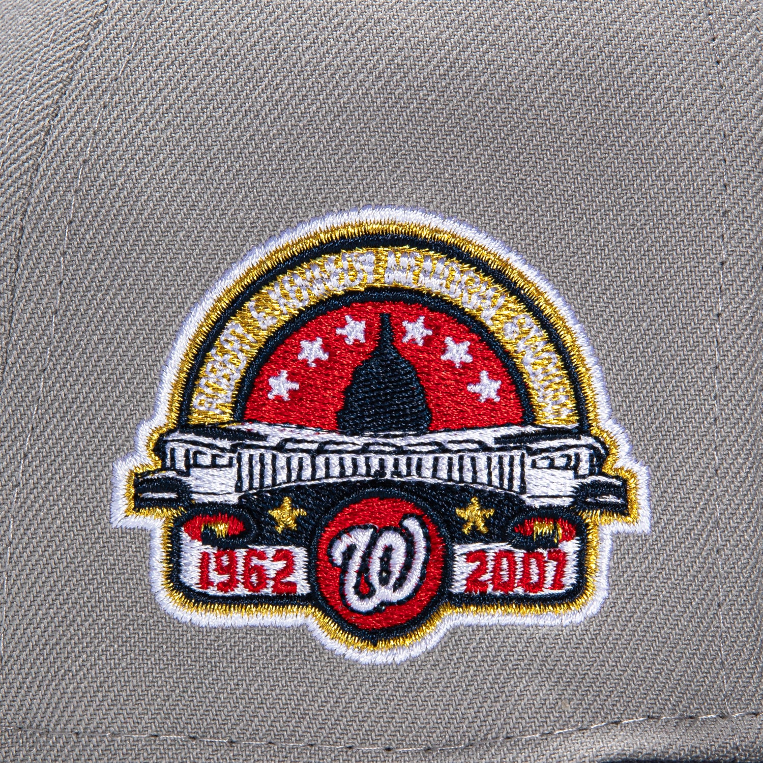 New 2024 Era 59Fifty Washington Nationals Fitted Hat Size 7 5/8 RFK Patch Yote City