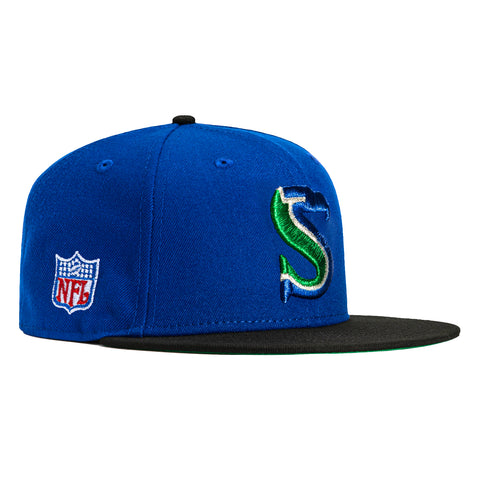 New Era 59Fifty Seattle Seahawks City Original Hat - Royal, Black