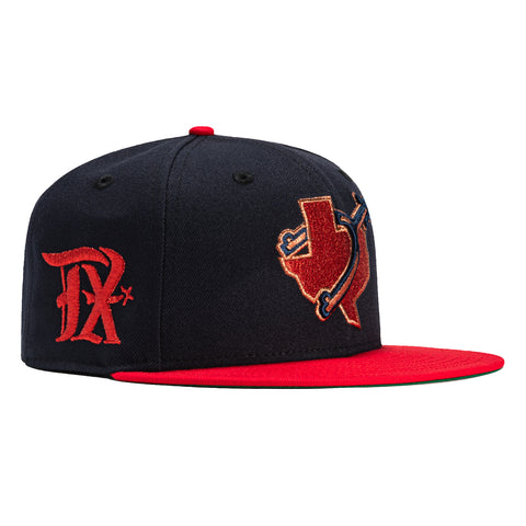 New Era 59Fifty Texas Rangers City Connect Patch Spur Hat - Navy