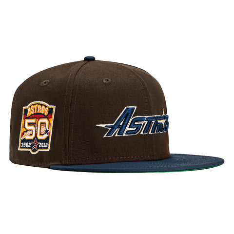 HOUSTON ASTROS NEW ERA 59FIFTY 50TH ANNIVERSARY SCRIPT HAT