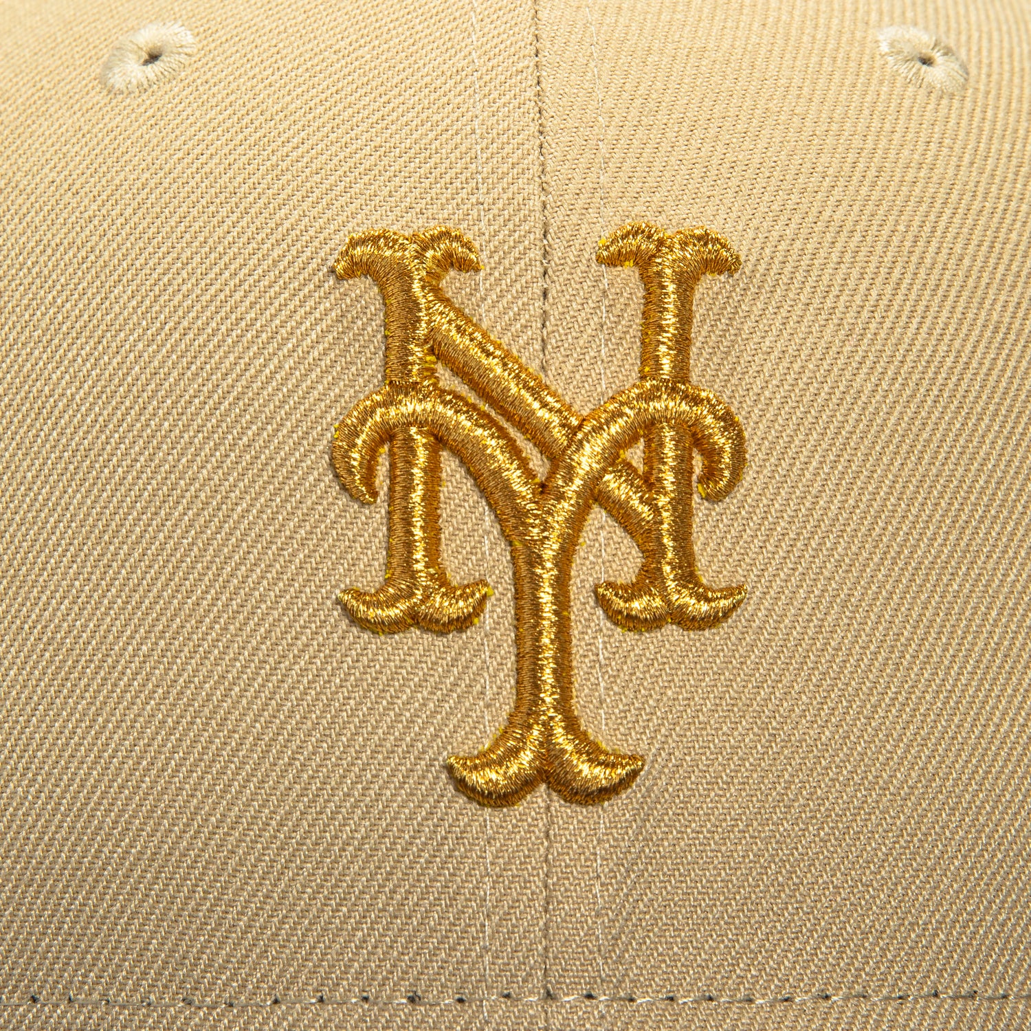 New Era 59Fifty New York Mets 1964 All Star Game Patch Hat - Tan