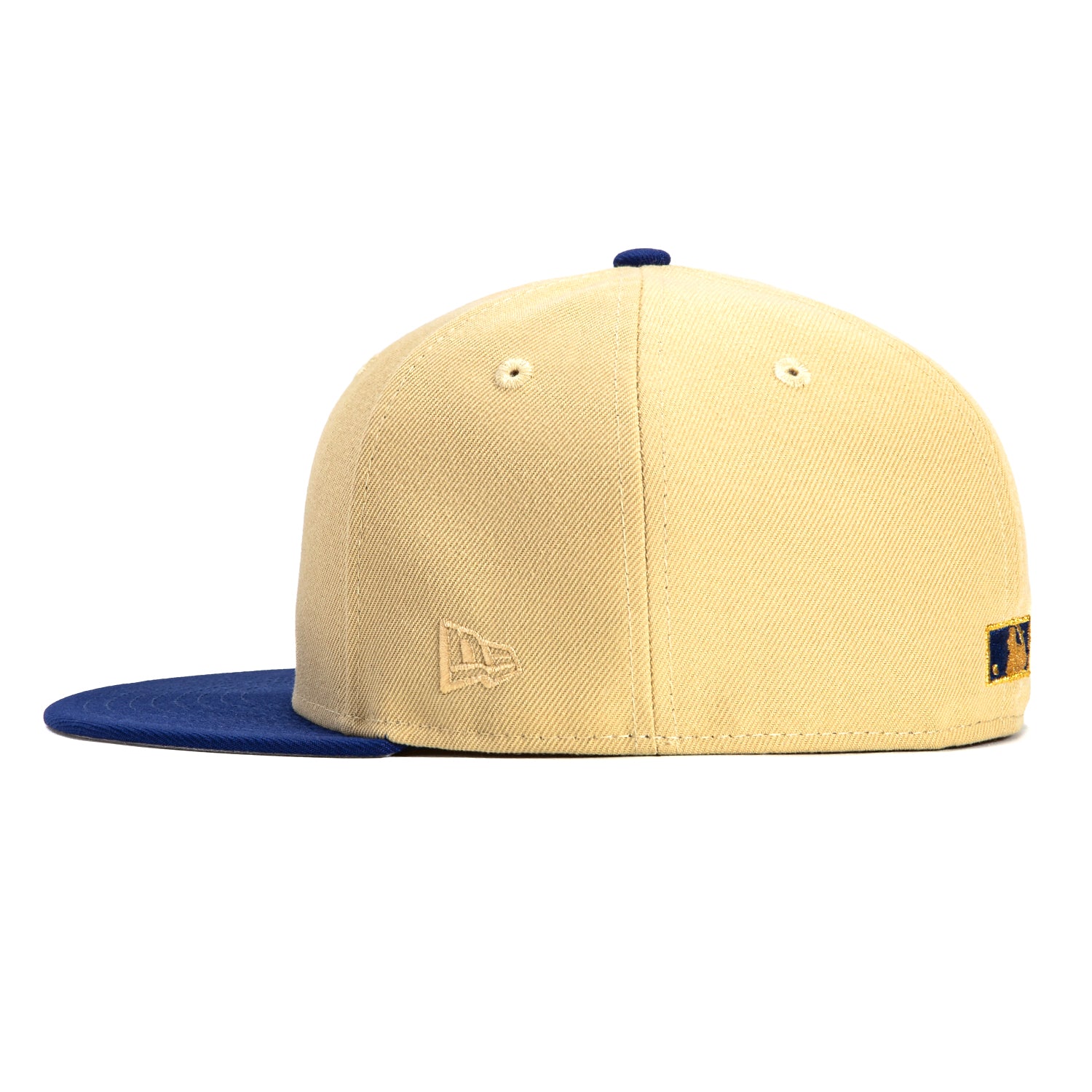 New Era 59Fifty New York Mets 1964 All Star Game Patch Hat - Tan, Roya